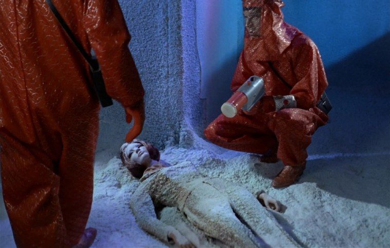 "I'm afraid she's dead, sir. Also, she's made of plastic"